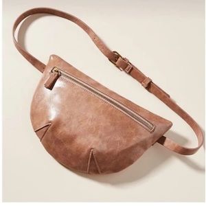 Anthropologie Ada Vegan Leather Convertible Belt Crossbody Bag